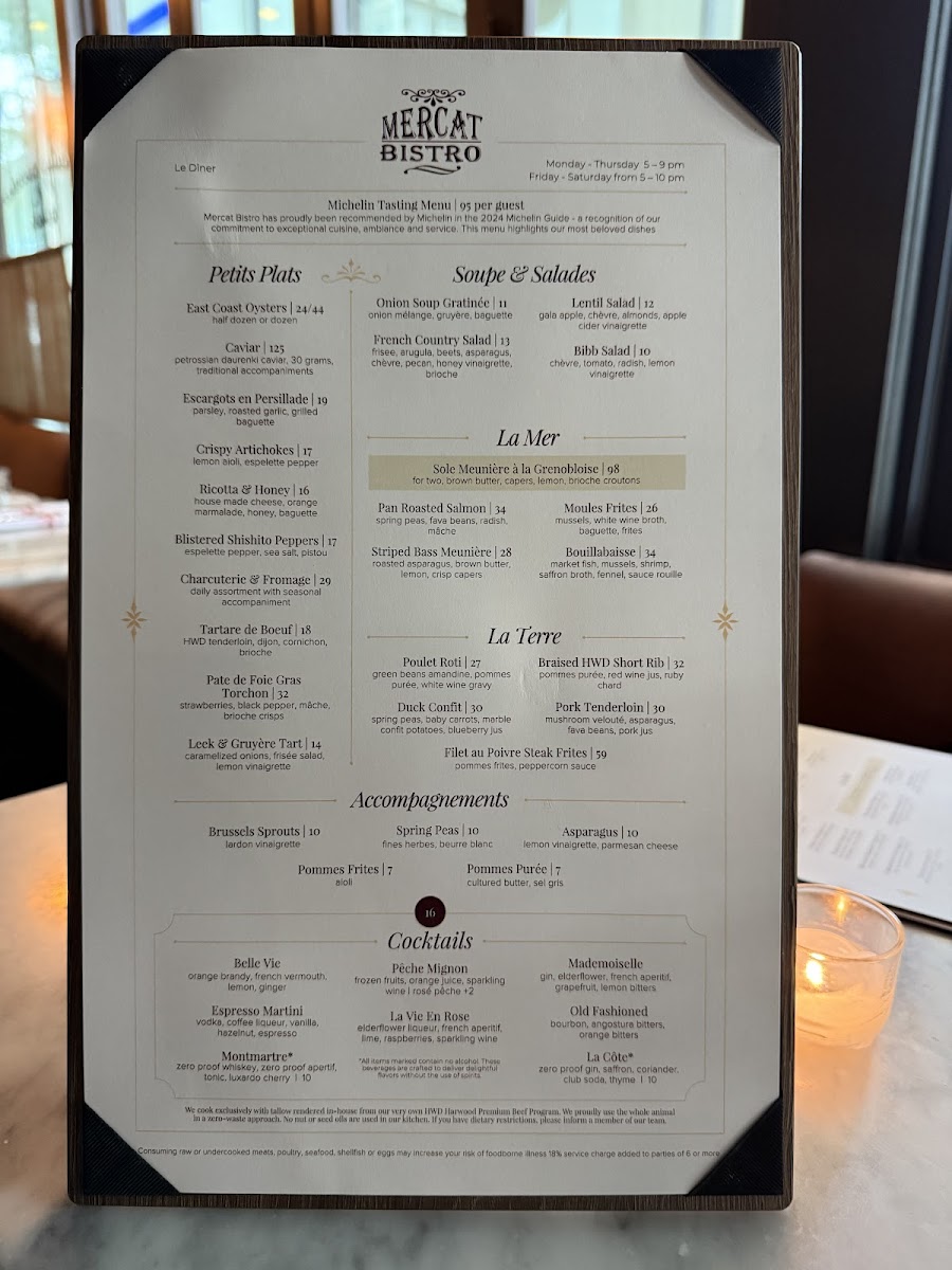 Mercat Bistro Menu - Image 6